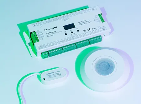 Управление от датчика