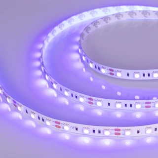 Фото #1 товара Светодиодная лента RT-B60-10mm 12V UV400 (14.4 W/m, IP20, 5060, 5m) (Arlight, Открытый)