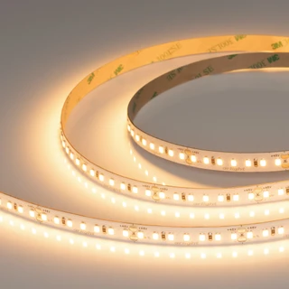 Фото #1 товара Светодиодная лента UL-A140-10mm 48V Warm2700 (12 W/m, IP20, 20m) (Arlight, CRI>90)