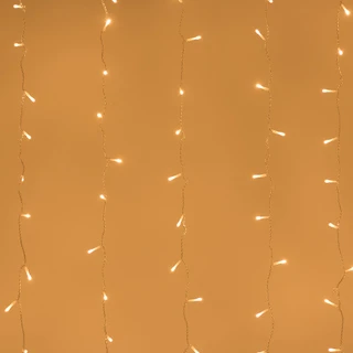 Фото #1 товара Светодиодная гирлянда ARD-CURTAIN-HOME-2000x2500-CLEAR-300LED Warm (230V, 12W) (Ardecoled, IP20)