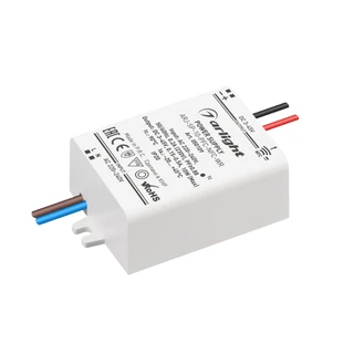 Фото #1 товара Блок питания ARJ-SP-10-PFC-NFC-WR (10W, 3-45V, 0.15-0.5A) (Arlight, IP20 Пластик, 5 лет)