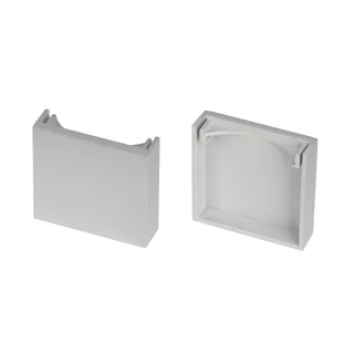 Фото #1 товара Заглушка LINE-3535-BENT-SIDE глухая (Arlight, Пластик)