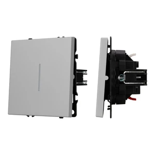 Фото #1 товара Механизм выключателя одноклавишный проходной LED SWT-NOBE-MKP1-SFPL-L-IS (230V, 10A) (Arlight, -)