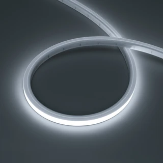 Фото #1 товара Светодиодная лента герметичная NOVA-TOP-PU-A120-16x15mm 24V White7200 (10 W/m, IP68, 5m, wire x2) (Arlight, Полиуретан)