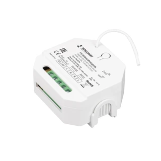Фото #1 товара INTELLIGENT ARLIGHT Релейный модуль SMART-701-72-WTI-WTO-PS-IN  (230V, 1x15A, TUYA Wi-Fi, 2.4G) (IARL, IP20 Пластик, 5 лет)