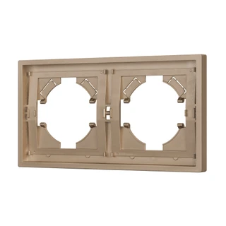 Фото #1 товара Рамка пластиковая FRM-TENDO-PL-2-GD (Arlight, -)