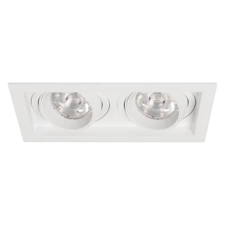 Фото #1 товара Светильник MS-VORTEX-BUILT-S210x117-2x20W Day4000 (WH-WH, 20 deg, 230V) (Arlight, IP20 Металл, 5 лет)