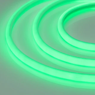 Фото #1 товара Светодиодная лента RTW-5000PWT 24V Green 13mm (2835, 180 LED/m, High Temp) (Arlight, 14.4 Вт/м, IP68)