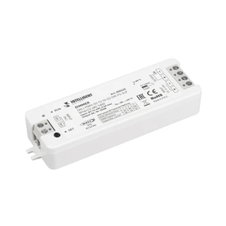 Фото #1 товара INTELLIGENT ARLIGHT Диммер DALI-PWM-101-72-1G-D2-DRI-PS-SUF White (12-48V, 1x8A) (IARL, IP20 Пластик, 5 лет)