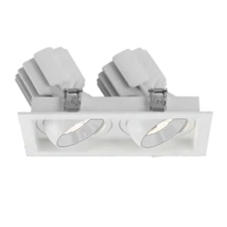 Фото #1 товара Светильник MS-VORTEX-BUILT-S210x117-2x20W Day4000 (WH-WH, 20 deg, 230V) (Arlight, IP20 Металл, 5 лет)
