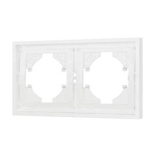 Фото #1 товара Рамка пластиковая FRM-TENDO-SFPL-2-WH (Arlight, -)