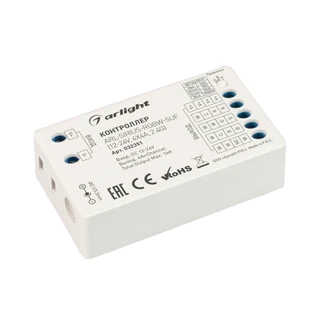 Фото #1 товара Контроллер ARL-SIRIUS-RGBW-SUF (12-24V, 4x4A, 2.4G) (Arlight, IP20 Пластик, 3 года)