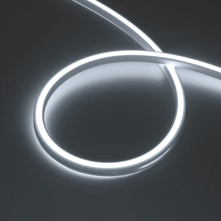 Фото #1 товара Светодиодная лента герметичная WAVE-SIDE-DOUBLE-A120-16x15mm 24V White6000 (15 W/m, IP67, 5m, wire x1) (Arlight, Вывод боковой, 5 лет)