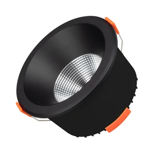 Фото #1 товара Светильник MS-ALORA-BUILT-R140-12W Day4000-MIX (BK, 40 deg, TRIAC) (Arlight, IP54 Пластик, 3 года)