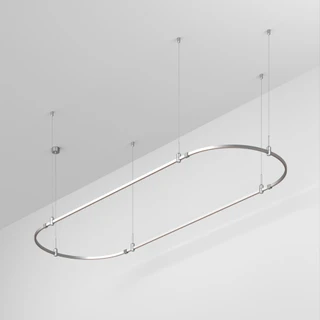 Фото #1 товара Основание ART-APRIORI-OVAL-HANG-3000x1000 (TN) (Arlight, IP20 Металл, 3 года)