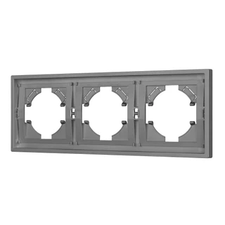 Фото #1 товара Рамка пластиковая FRM-TENDO-PL-3-GR (Arlight, -)