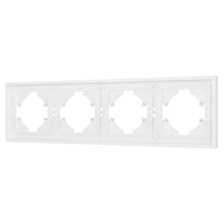 Фото #1 товара Рамка пластиковая FRM-TENDO-PL-4-WH (Arlight, -)