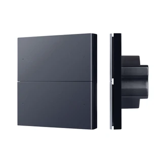 Фото #1 товара INTELLIGENT ARLIGHT Кнопочная панель SMART-ZB-801-22-1G-4SC-MULTI-IN Black (230V) (IARL, IP20 Пластик, 5 лет)