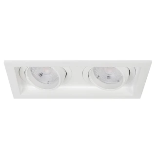 Фото #1 товара Светильник MS-VORTEX-BUILT-S170x90-2x12W Warm3000 (WH-WH, 40 deg, 230V) (Arlight, IP20 Металл, 5 лет)