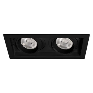 Фото #1 товара Светильник MS-VORTEX-BUILT-S210x117-2x20W Warm3000 (BK-BK, 40 deg, 230V) (Arlight, IP20 Металл, 5 лет)