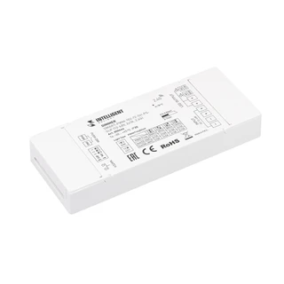 Фото #1 товара INTELLIGENT ARLIGHT Диммер SMART-PWM-102-72-SH-PS-SUF (12-48V, 2x7A, 2.4G) (IARL, IP20 Пластик, 5 лет)