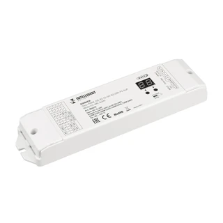 Фото #1 товара INTELLIGENT ARLIGHT Диммер DALI-PWM-105-82-1G-SH-D2-DRI-PS-SUF White (12-48V, 5x3A) (IARL, IP20 Пластик, 5 лет)