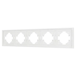 Фото #1 товара Рамка пластиковая FRM-TENDO-SFPL-5-WH (Arlight, -)