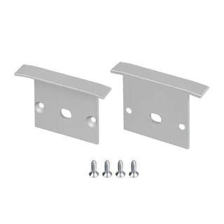 Фото #1 товара Заглушка LINIA25-F с отверстием (Arlight, Алюминий)