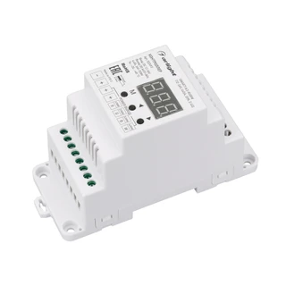 Фото #1 товара Контроллер SMART-K3-RGBW (12-36V, 4x5A, DIN, 2.4G) (Arlight, IP20 Пластик, 5 лет)