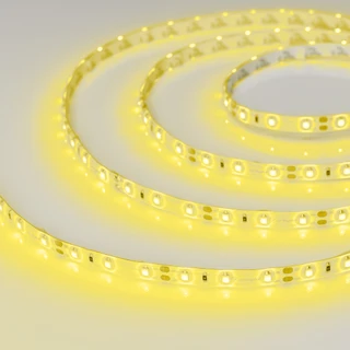 Фото #1 товара Светодиодная лента герметичная RTW-SE-A60-8mm 12V Yellow (4.8 W/m, IP65, 2835, 5m) (Arlight, -)