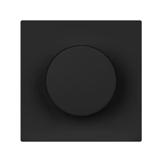 Фото #1 товара Лицевая панель светорегулятора PNL-NOBE-FB-SFPL-BK  (Arlight, Черный оникс)