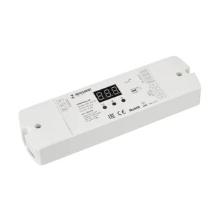 Фото #1 товара INTELLIGENT ARLIGHT Контроллер SMART-SPI-302-82-2G-SH-PS-SUF (12-24V, 2.4G) (IARL, IP20 Пластик, 5 лет)
