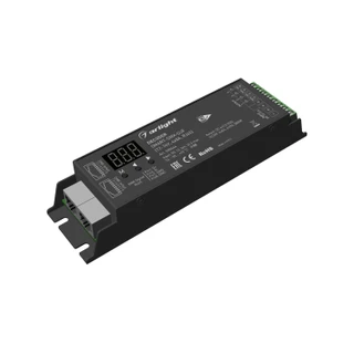 Фото #1 товара Декодер SMART-DMX-SUF (12-36V, 4x8A, RJ45) (Arlight, IP20 Металл, 5 лет)