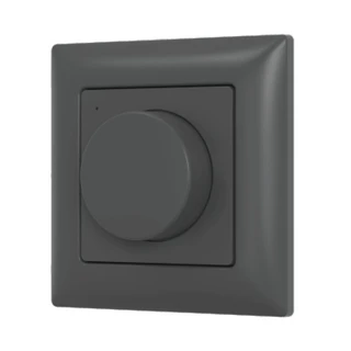 Фото #1 товара INTELLIGENT ARLIGHT Роторная панель SMART-RF-801-32-MULTI черная, закруг. (3V, пластик, 2.4G) (IARL, IP20 Пластик, 5 лет)