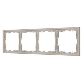 Фото #1 товара Рамка пластиковая FRM-NOBE-SFPL-4-CA (Arlight, -)