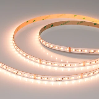 Фото #1 товара Светодиодная лента RT-A168-10mm 24V RGBW-Warm (20 W/m, IP20, 5m) (Arlight, высок.эфф.150 лм/Вт)