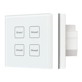Фото #1 товара INTELLIGENT ARLIGHT Сенсорная панель DALI-901-11-4G-DIM-DT6-IN White (BUS) (IARL, IP20 Пластик, 3 года)