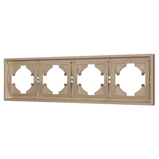 Фото #1 товара Рамка пластиковая FRM-TENDO-PL-4-GD (Arlight, -)