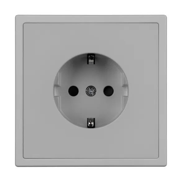 Механизм электрической розетки SCT-NOBE-MEU1-SFPL-IS (230V, 16A) (Arlight, Никель)
