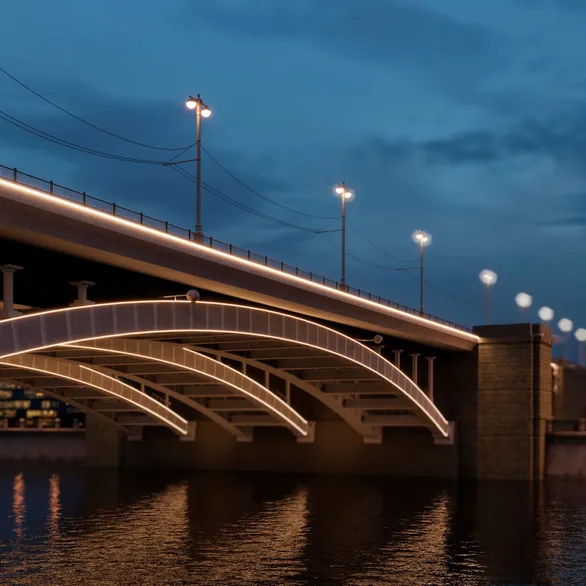 Светодиодная лента герметичная MOONLIGHT-PRO-SIDE-X320-16x16mm 48V Day4000 (10 W/m, IP67, 30m, wire x2) (Arlight, Вывод боковой, 7 лет)