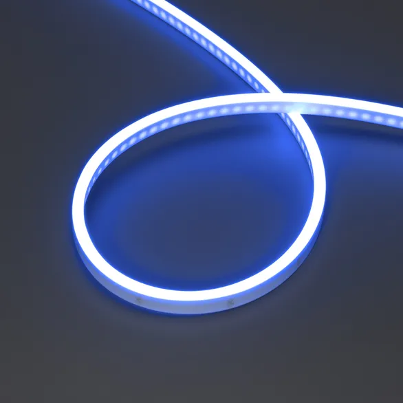 Светодиодная лента герметичная WAVE-SIDE-PU-H120-06x12mm 24V RGB (8 W/m, IP68, 5m, wire x2) (Arlight, Вывод прямой, 3 года)