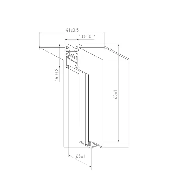 Коннектор угловой MAG-MICROCOSM-CON-FDW-L90-INT (BK) (Arlight, IP20 Металл, 3 года)