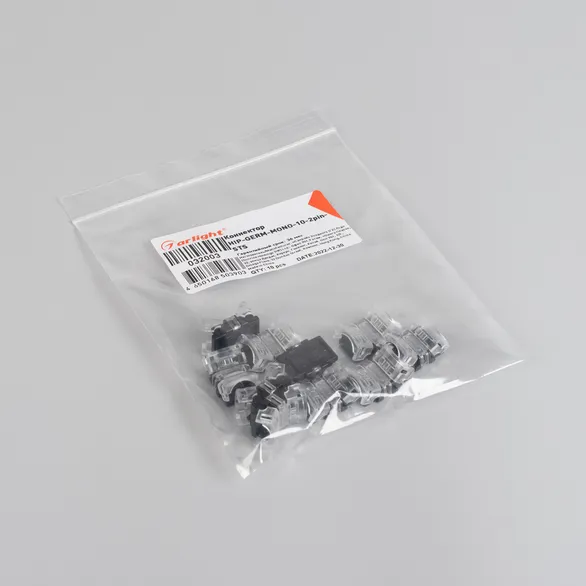 Коннектор HIP-GERM-MONO-10-2pin-STS (Arlight, IP55)