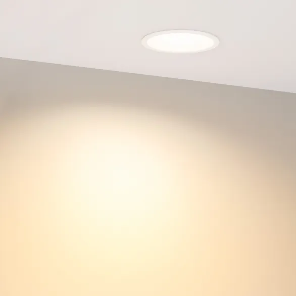 Светильник MS-BREEZE-BUILT-R82-9W Warm2700 (WH, 85 deg, 230V) (Arlight, IP20 Металл, 5 лет)