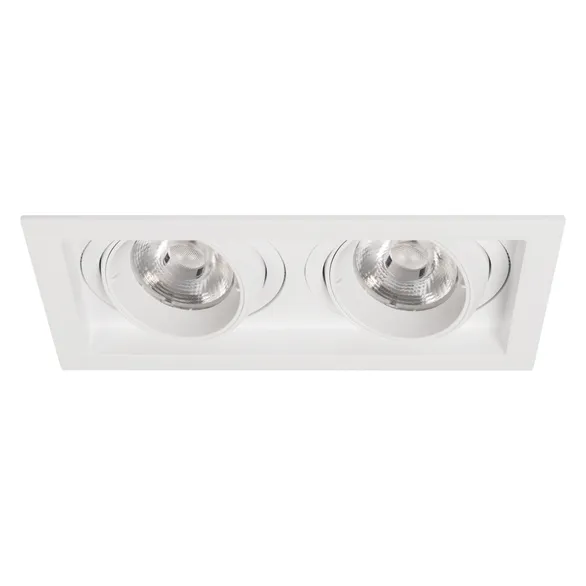 Светильник MS-VORTEX-BUILT-S210x117-2x20W Warm3000 (WH-WH, 40 deg, 230V) (Arlight, IP20 Металл, 5 лет)