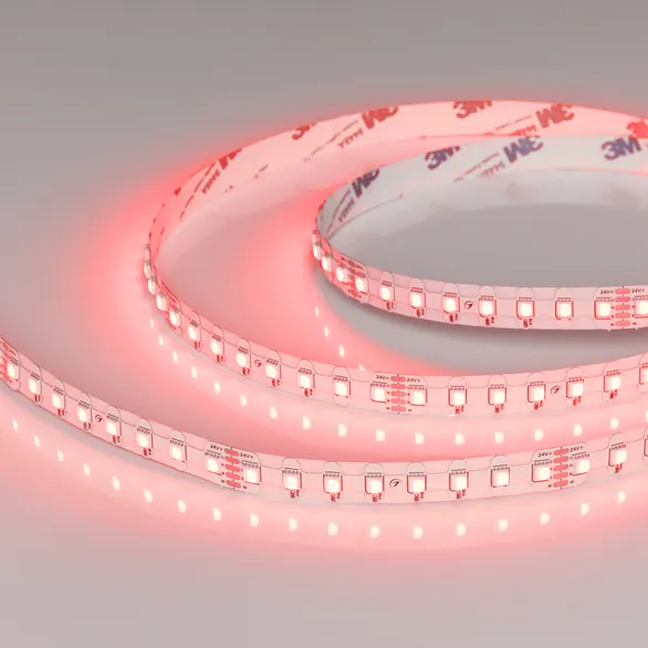 Светодиодная лента герметичная RZ-NANO-H96-12mm 24V RGBW-White (12 W/m, IP54, 5m) (Arlight, CRI>90)