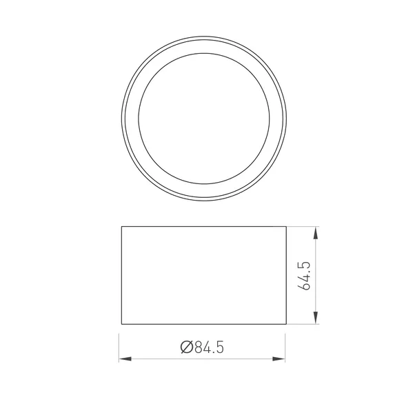 Кольцо антибликовое LGD-ANTIGLARE-RING-R85 (WH) (Arlight, Металл)