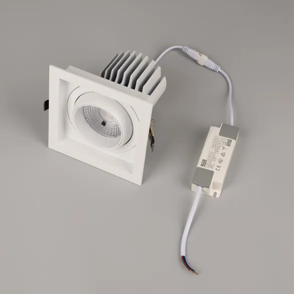 Светильник MS-VORTEX-BUILT-S140x140-30W Day4000 (WH-WH, 50 deg, 230V) (Arlight, IP20 Металл, 5 лет)