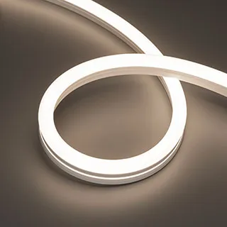 Светодиодная лента герметичная MOONLIGHT-SIDE-A140-12x24mm 24V Day4000 (9.6 W/m, IP68, 0,5m, wire x1) (Arlight, Образец)
