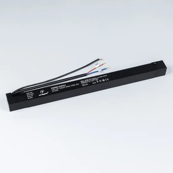 Блок питания ARV-SP-48200-MAG-VIBE-BK (48V, 4.1A, 200W) (Arlight, IP20 Пластик, 5 лет)